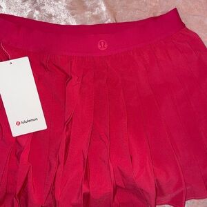 Lululemon High Rise Pleated Tennis Skirt